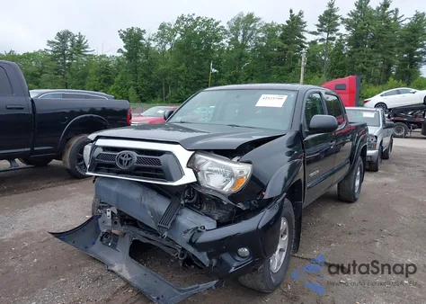 2015 Toyota Tacoma Base V6 из США, поврежденный, VIN 3TMLU4EN2FM202275
